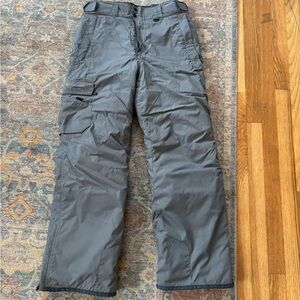Columbia Men's Gray Snow Pants